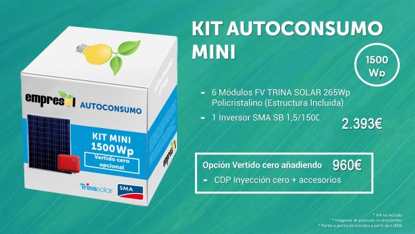 Kit Autoconsumo 1500Wp - Imagen 2