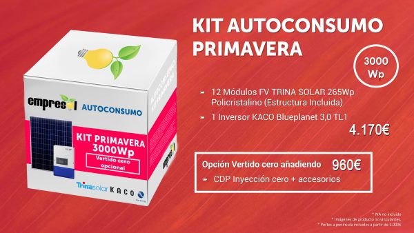 Kit Autoconsumo 3000Wp - Imagen 4