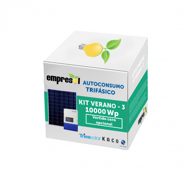 Kit Autoconsumo Trifásico 10000Wp