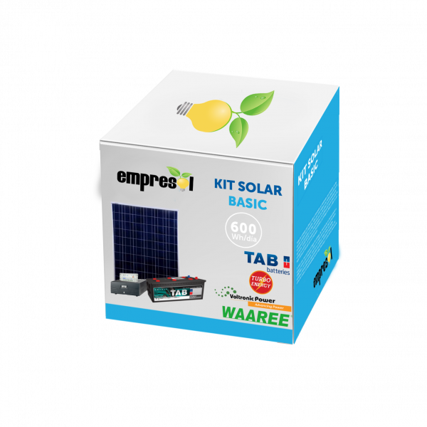 Kit Solar Asilado 600Wh/día